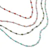 Free Necklace When You Spend £120 | Coral Beaded Necklace Sterling Silver sold by Daisy Jewellery