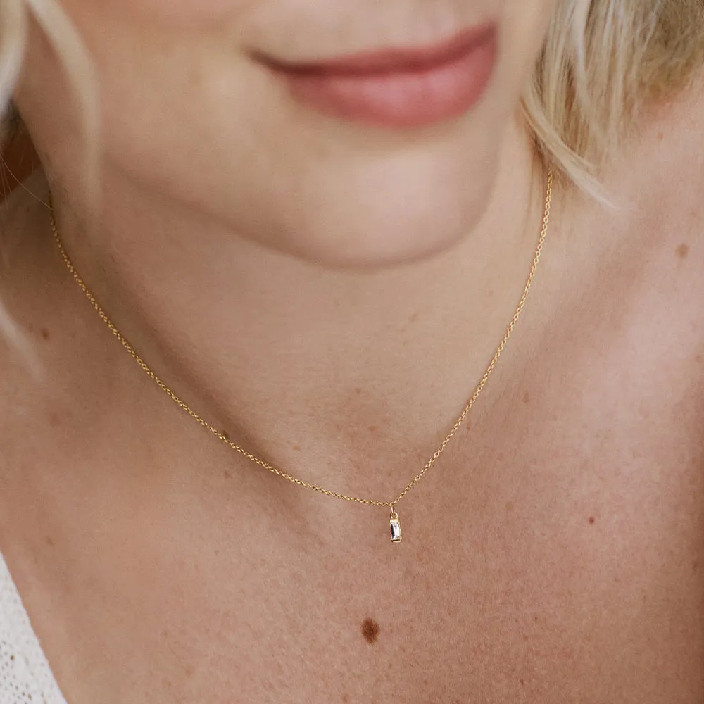 Estée Lalonde Fine Diamond Necklace 14ct Solid Gold sold by Daisy Jewellery product image thumbnail 2