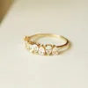 Estée Lalonde Fine Pear Sapphire Ring 14ct Solid Gold sold by Daisy Jewellery