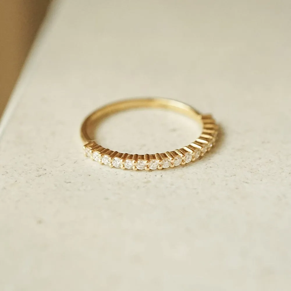 Estée Lalonde Fine Diamond And Sapphire Ring Stack 14ct Solid Gold sold by Daisy Jewellery product image thumbnail 3