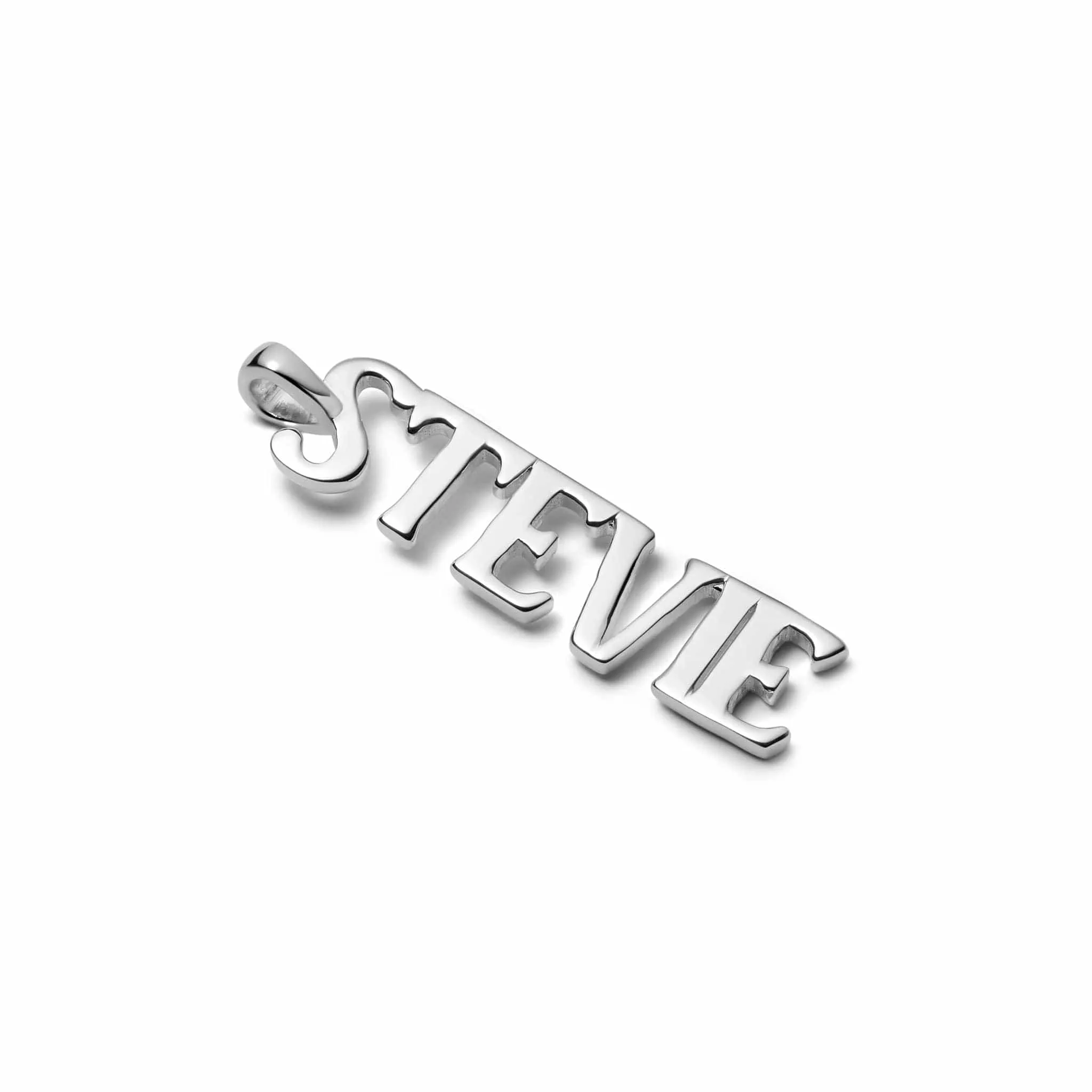 Personalised Name Pendant Sterling Silver sold by Daisy Jewellery