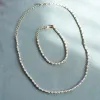 Pearl And Bead Necklace 18ct Gold Plate sold by Daisy Jewellery