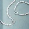 Pearl Beaded Necklace Sterling Silver sold by Daisy Jewellery