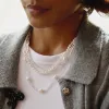 Pearl Beaded Necklace Sterling Silver sold by Daisy Jewellery