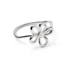Daisy Bow Ring Sterling Silver sold by Daisy Jewellery