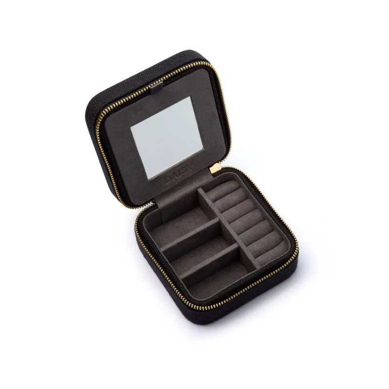 Limited Edition Black Small Jewellery Case sold by Daisy Jewellery