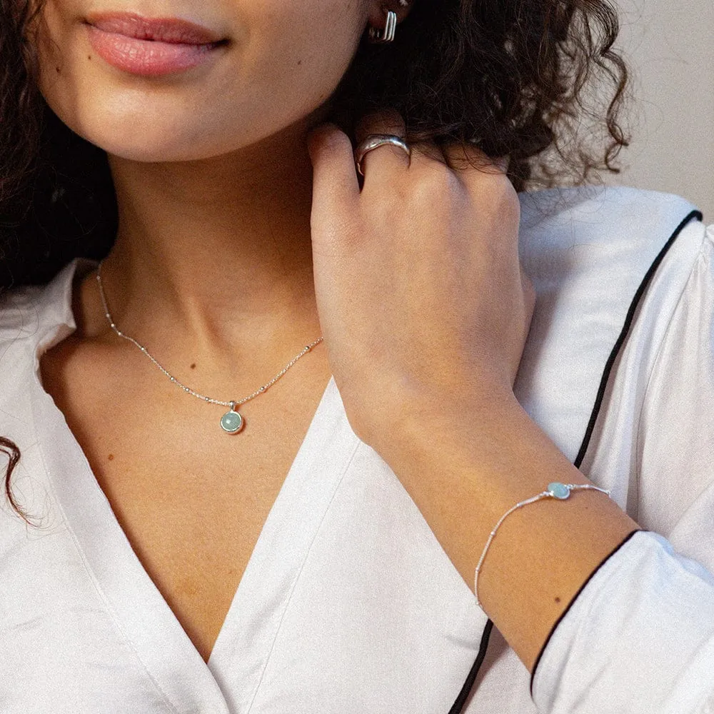 Amazonite Layering Set Sterling Silver sold by Daisy Jewellery product image thumbnail 2