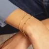 Box Layering Chain Bracelet 18ct Gold Plate sold by Daisy Jewellery