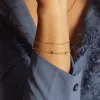 Box Layering Chain Bracelet 18ct Gold Plate sold by Daisy Jewellery