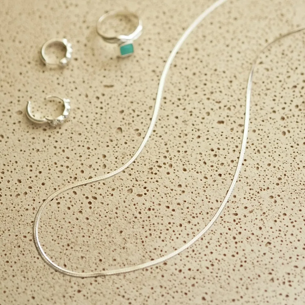 Free Gift When You Spend £120 | Fine Snake Chain Necklace Sterling Silver sold by Daisy Jewellery product image thumbnail 4