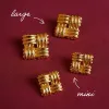 Polly Sayer Mini Lattice Stud Earrings 18ct Gold Plate sold by Daisy Jewellery