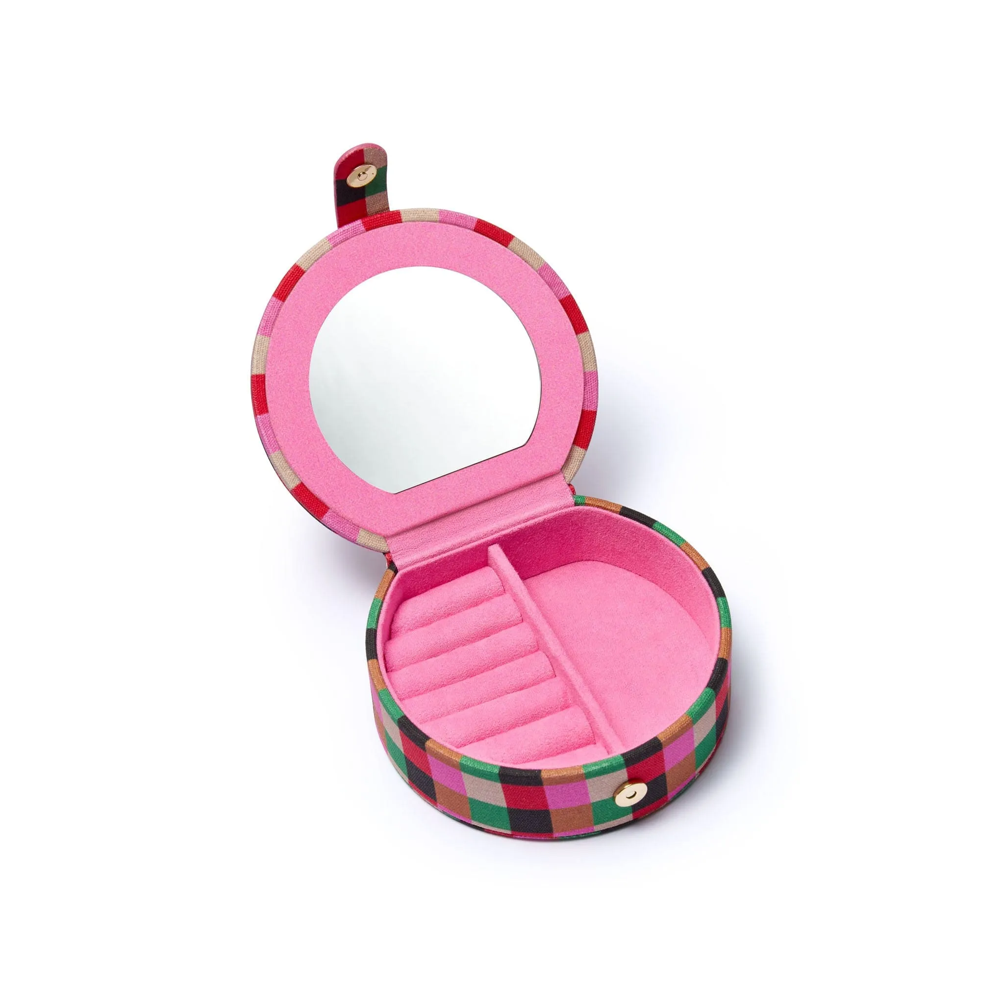 Shrimps Compact Pink Jewellery Case sold by Daisy Jewellery