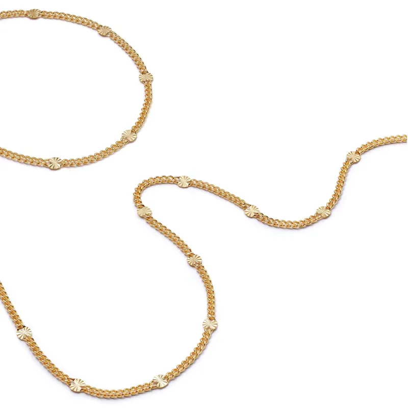 Sunburst Layering Set 18ct Gold Plate sold by Daisy Jewellery