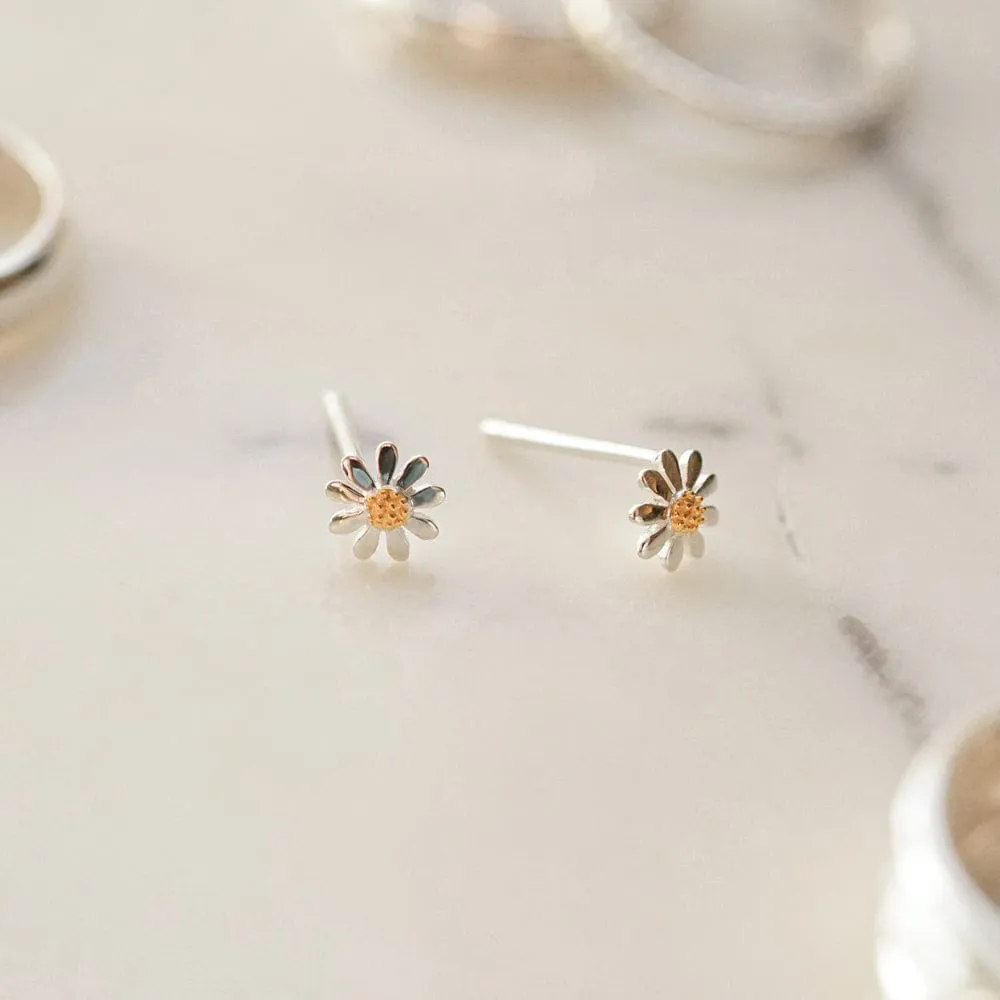 FREE Marguerite Daisy Stud Earrings Sterling Silver sold by Daisy Jewellery product image thumbnail 3