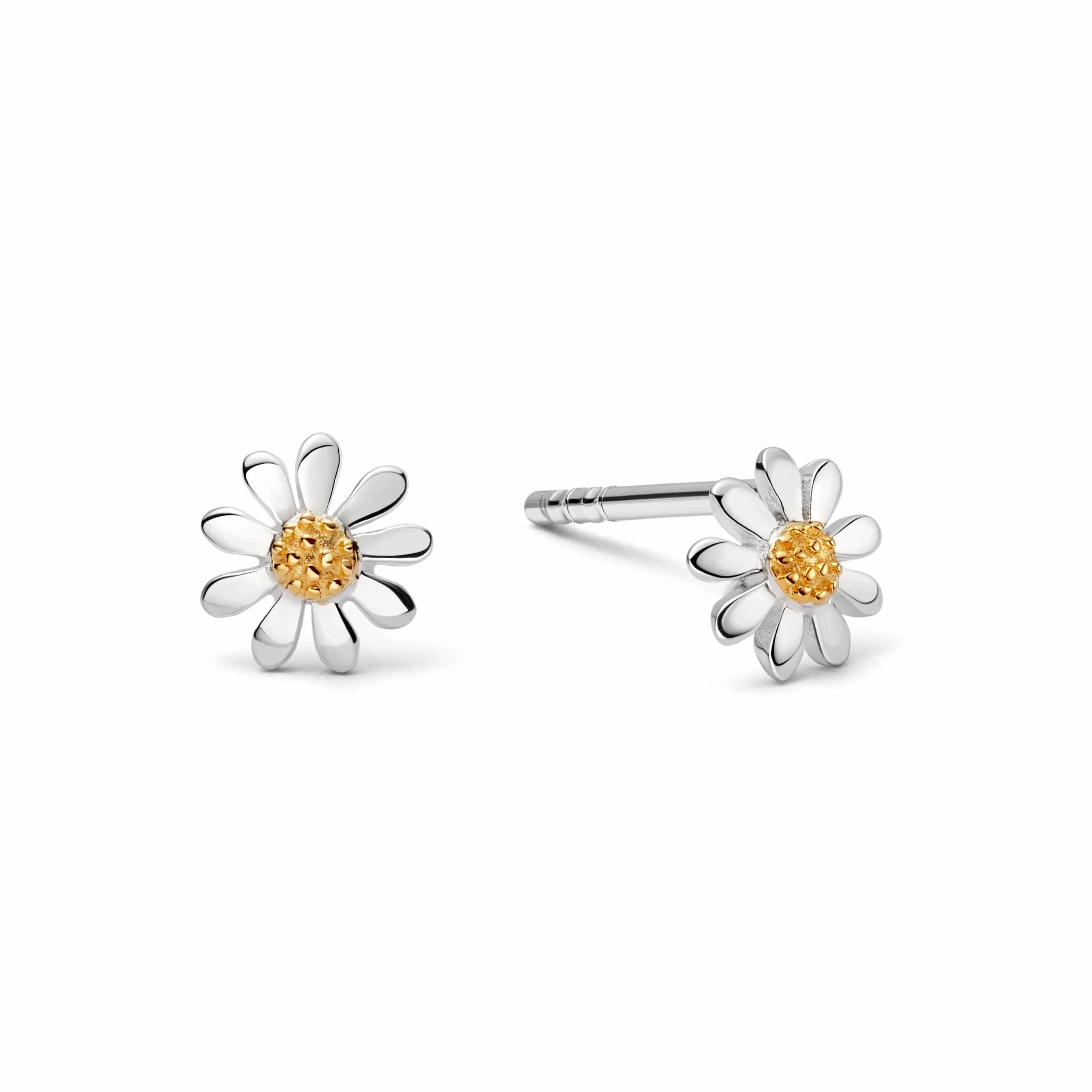 FREE Marguerite Daisy Stud Earrings Sterling Silver sold by Daisy Jewellery