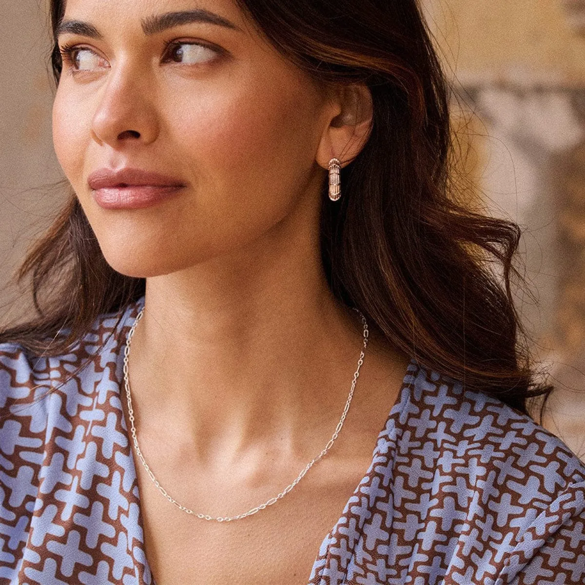 Apollo Chain Necklace Sterling Silver sold by Daisy Jewellery product image thumbnail 4