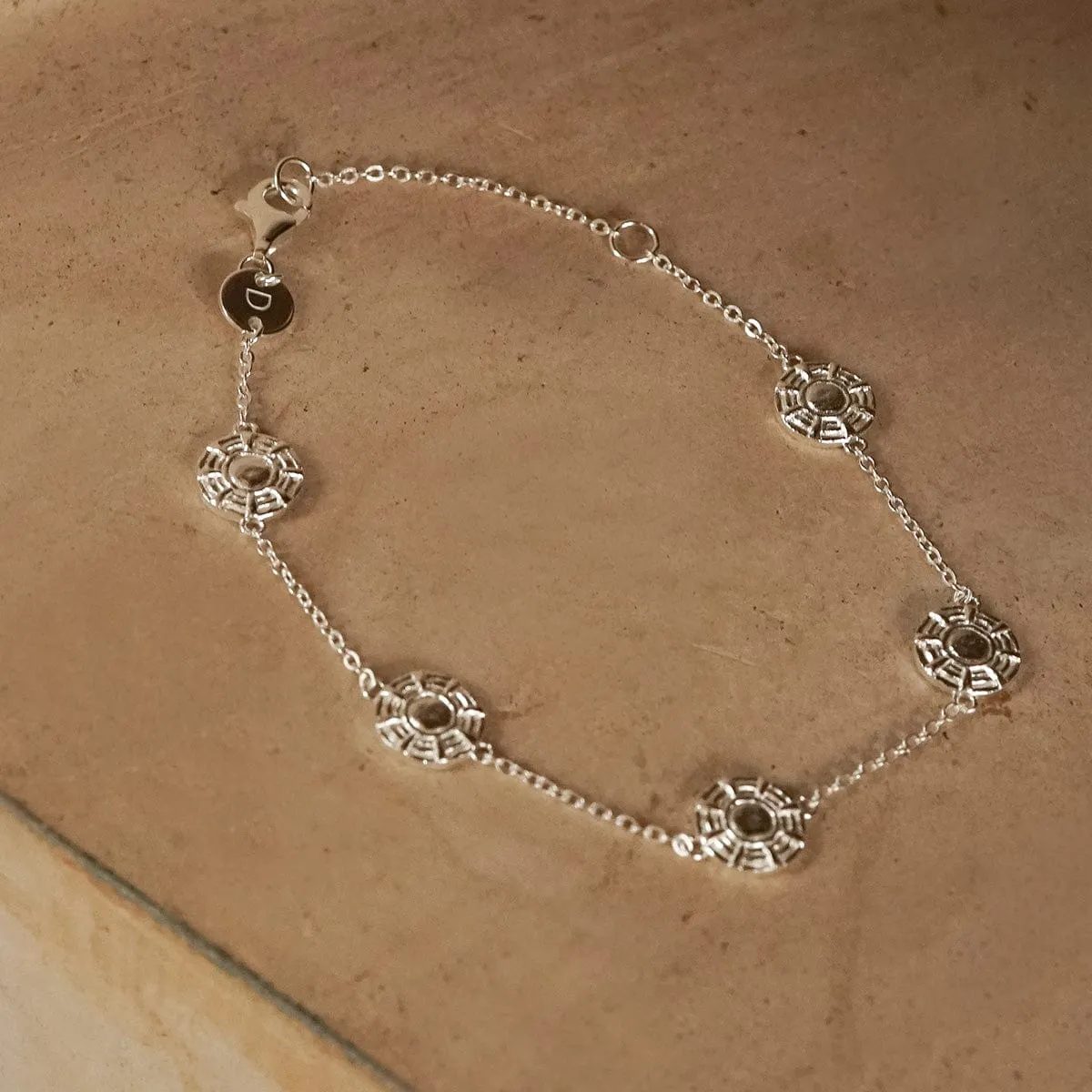 Apollo Amulet Bracelet Sterling Silver sold by Daisy Jewellery product image thumbnail 5