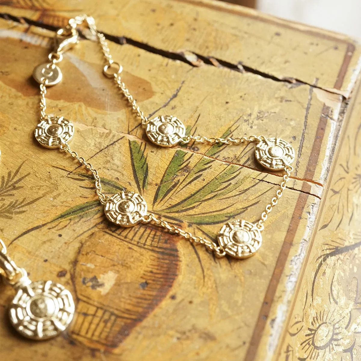 Apollo Amulet Bracelet 18ct Gold Plate sold by Daisy Jewellery product image thumbnail 3