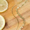 Spiral Snake Chain Bracelet 18ct Gold Plate sold by Daisy Jewellery