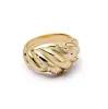Amulet Dome Ring 18ct Gold Plate sold by Daisy Jewellery