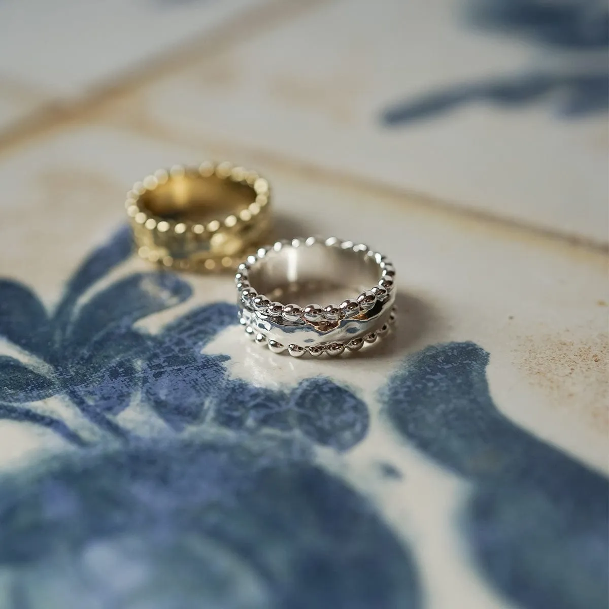 Amulet Band Ring Silver Plate sold by Daisy Jewellery product image thumbnail 2