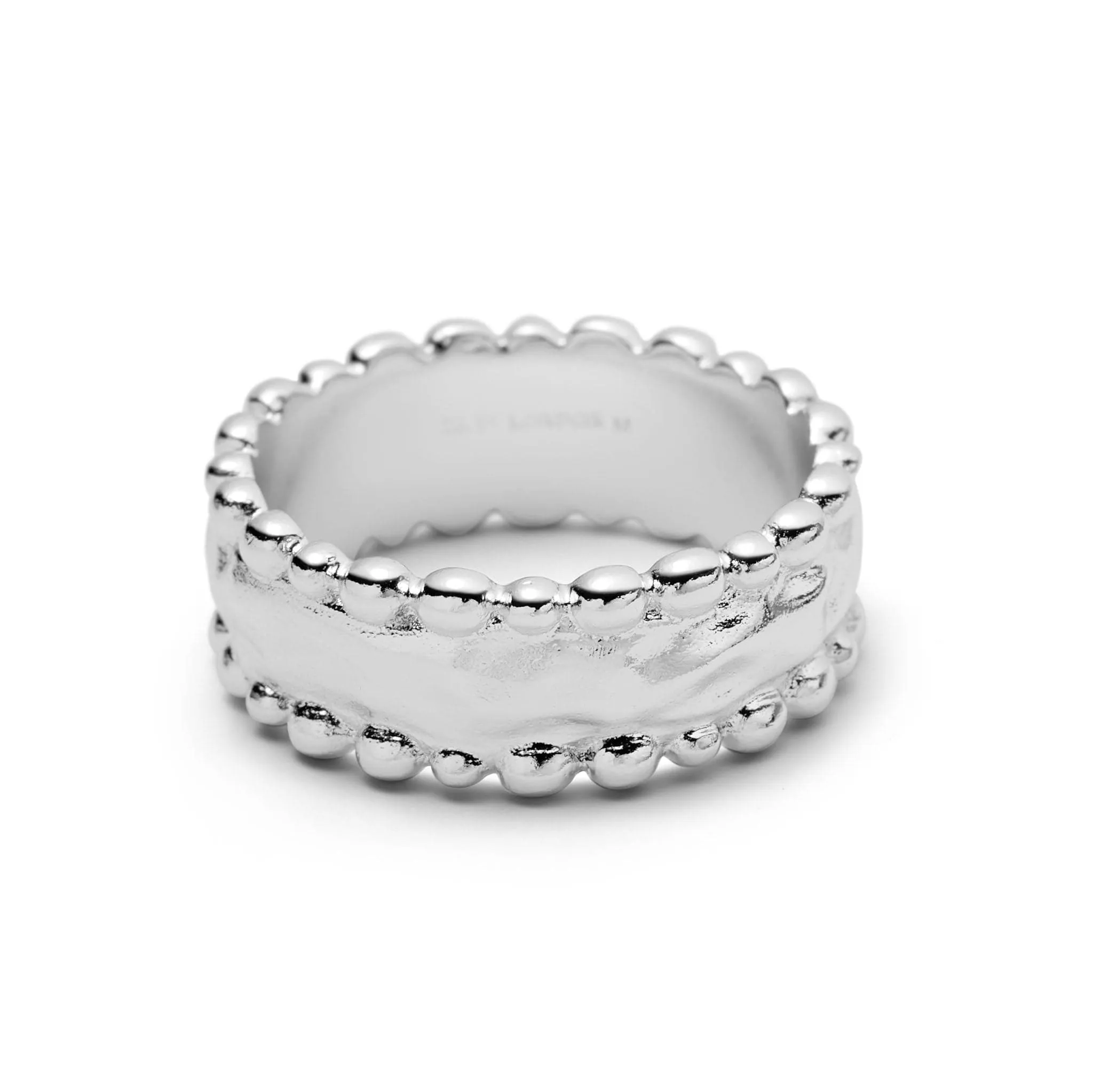 Amulet Band Ring Silver Plate sold by Daisy Jewellery