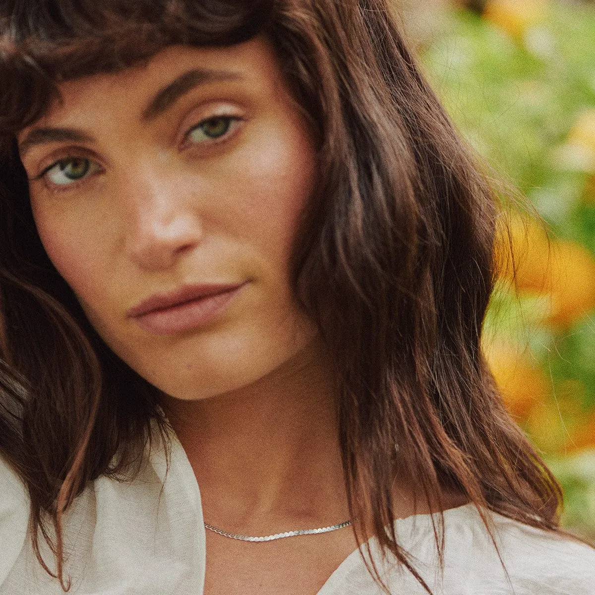 Spiral Snake Chain Necklace Sterling Silver sold by Daisy Jewellery product image thumbnail 4