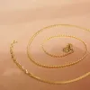 Spiral Snake Chain Necklace 18ct Gold Plate sold by Daisy Jewellery