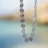 Spiral Chain Necklace Silver Plate sold by Daisy Jewellery
