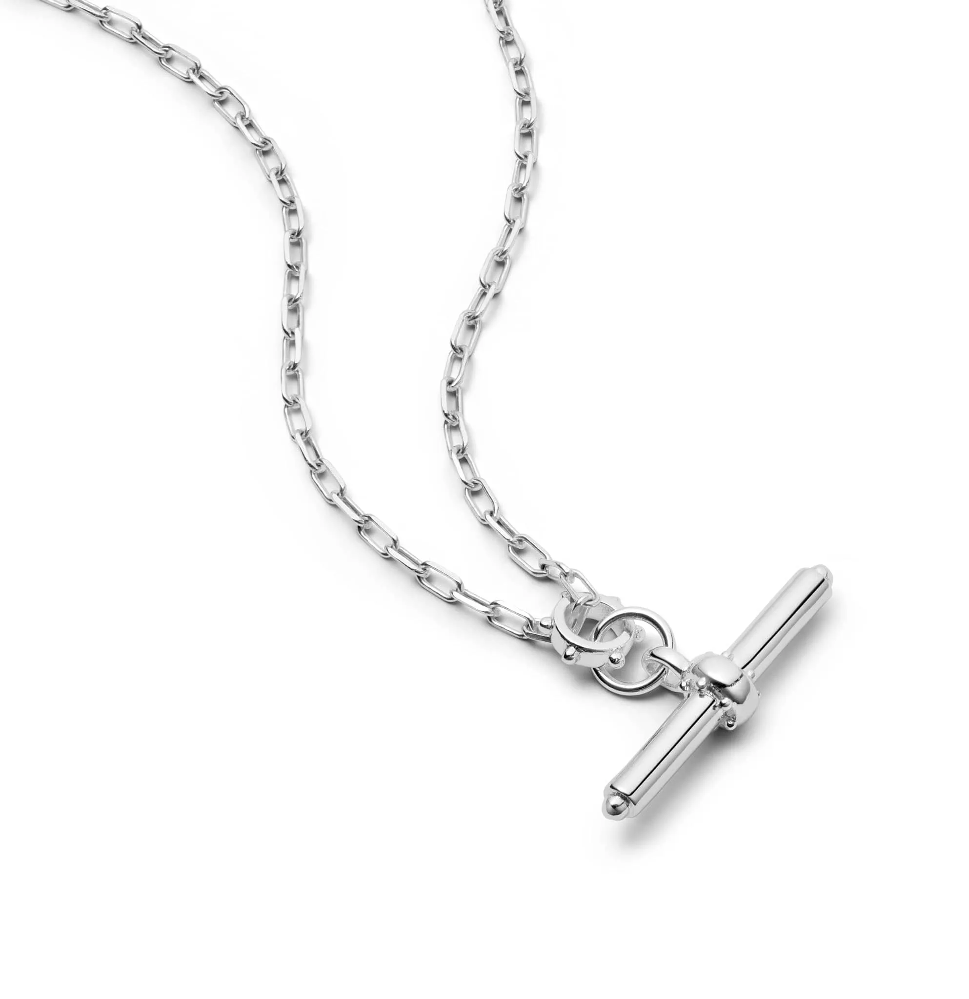 Amulet T Bar Necklace Sterling Silver sold by Daisy Jewellery