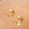 Polly Sayer Chunky Tidal Hoops 18ct Gold Plate sold by Daisy Jewellery