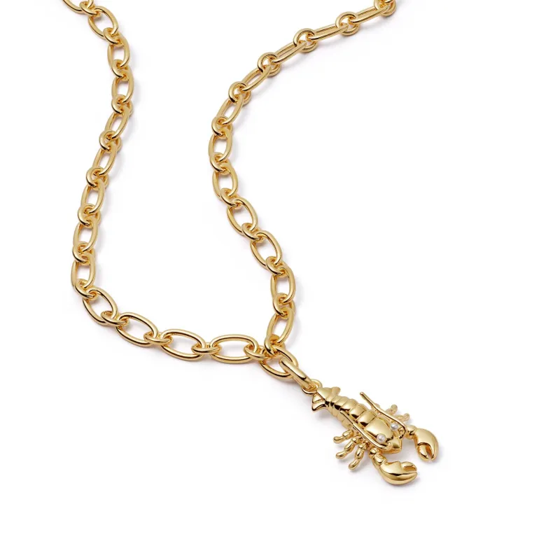 Lobster Chunky Chain Necklace 18ct Gold Plate sold by Daisy Jewellery