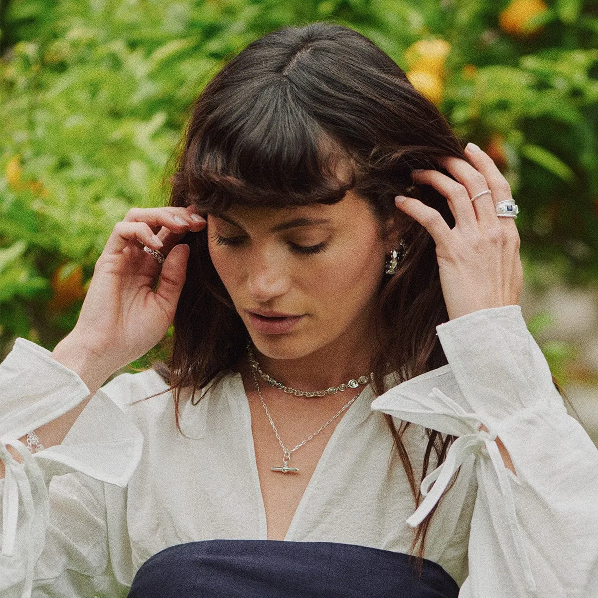 Sol Necklace Layering Set Sterling Silver sold by Daisy Jewellery product image thumbnail 4