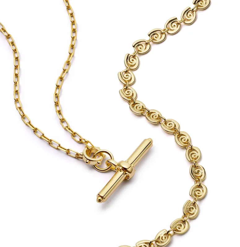 Sol Necklace Layering Set 18ct Gold Plate sold by Daisy Jewellery