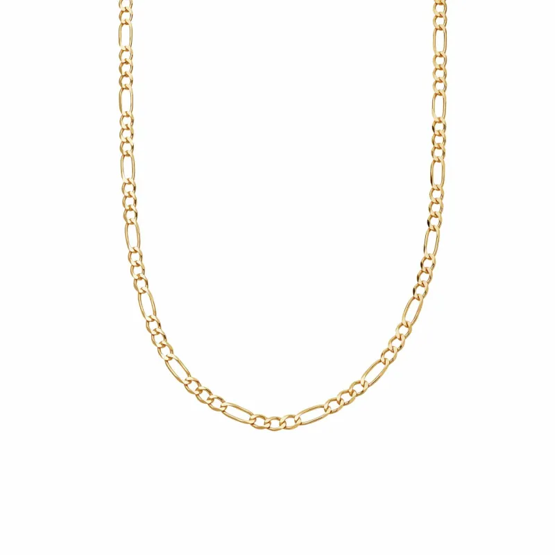 FREE Estée Lalonde Figaro Chain Necklace 18ct Gold Plate sold by Daisy Jewellery