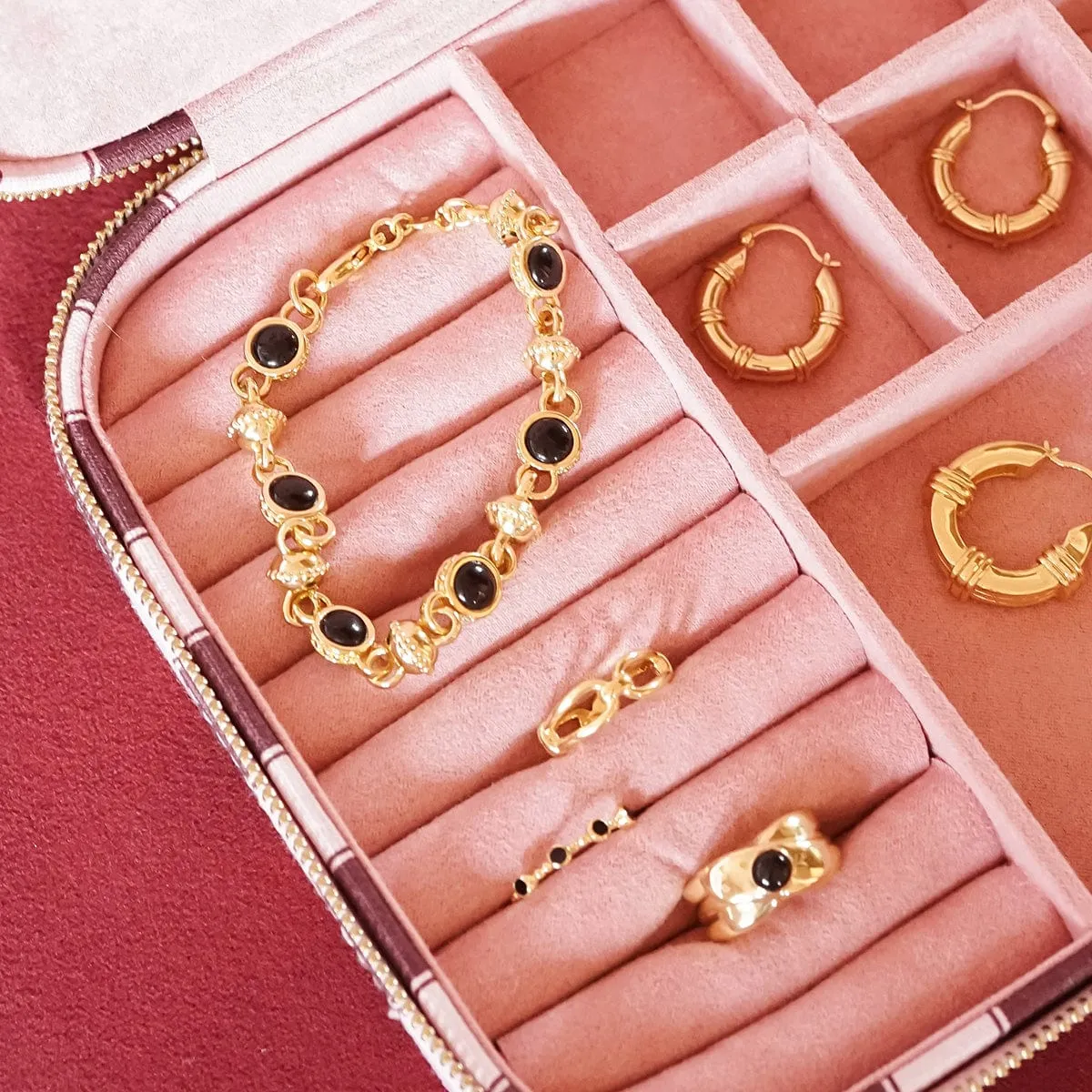 Polly Knot Band Ring 18ct Gold Plate sold by Daisy Jewellery product image thumbnail 3