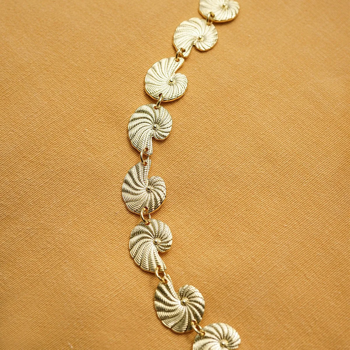 Polly Shell Belt 18ct Gold Plate sold by Daisy Jewellery product image thumbnail 3