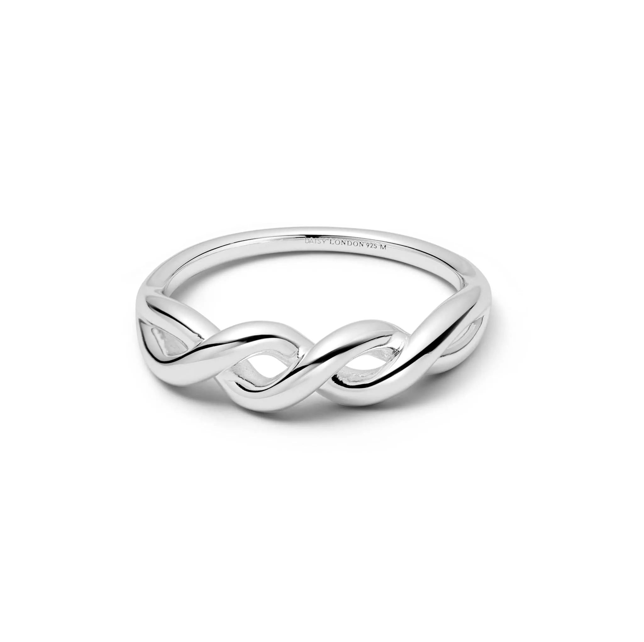 Scribble Knot Ring Sterling Silver sold by Daisy Jewellery