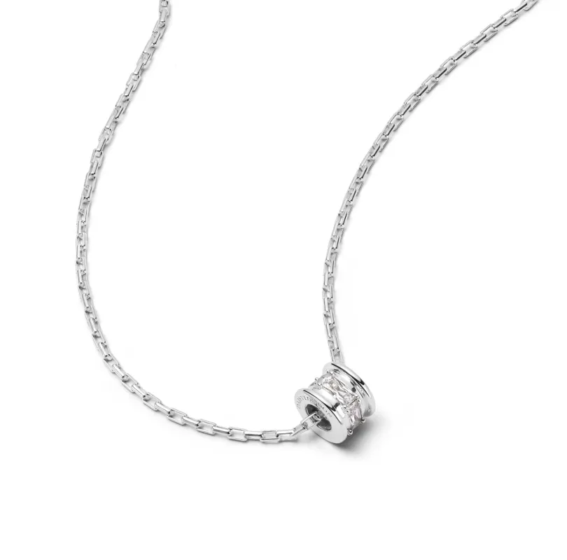 Polly Crystal Bead Necklace Sterling Silver sold by Daisy Jewellery