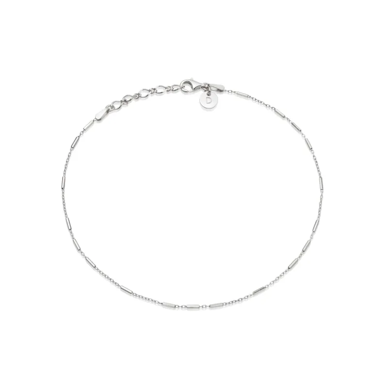 Artisan Anklet Sterling Silver sold by Daisy Jewellery