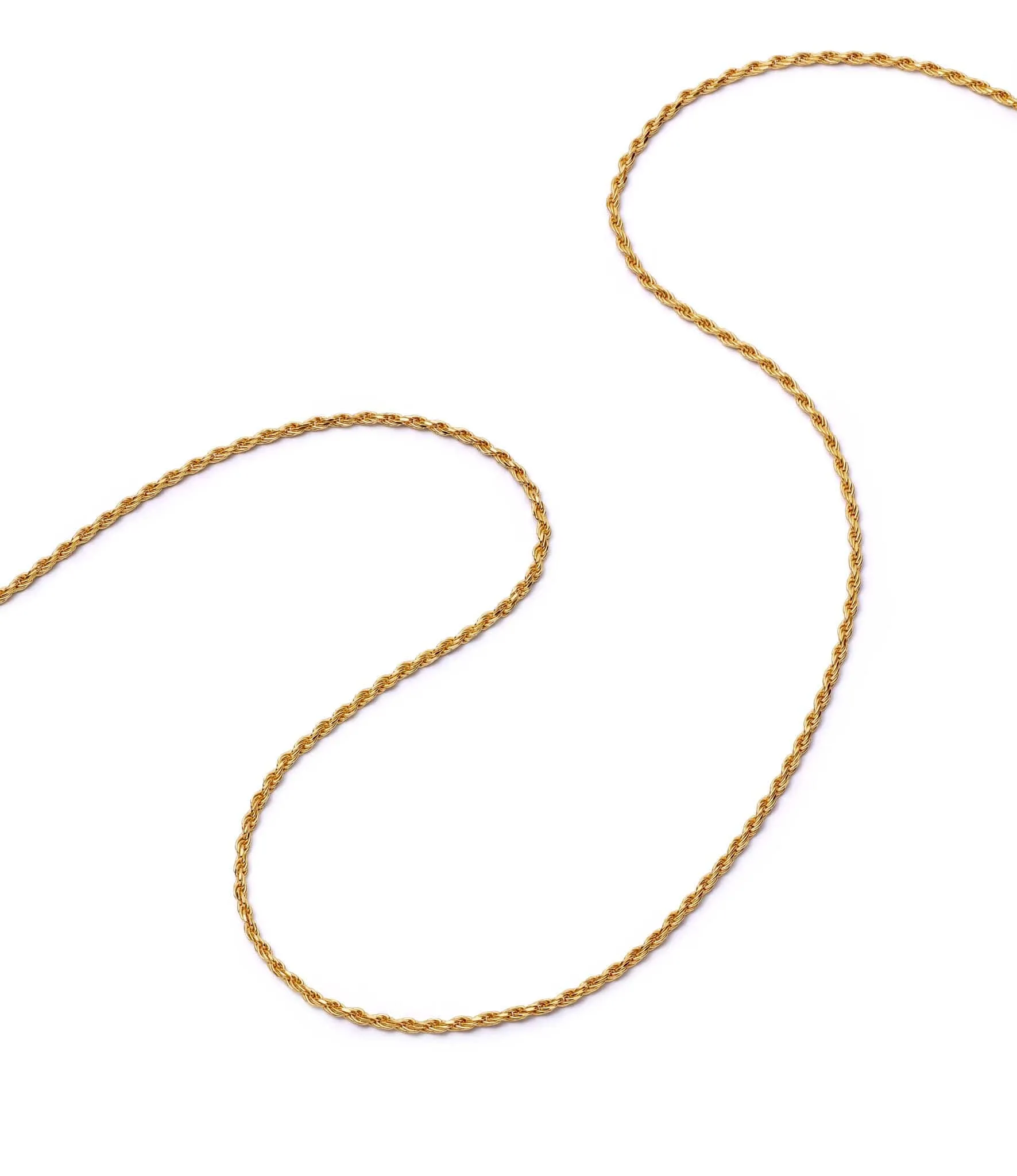Rope Layering Chain Necklace 18ct Gold Plate sold by Daisy Jewellery