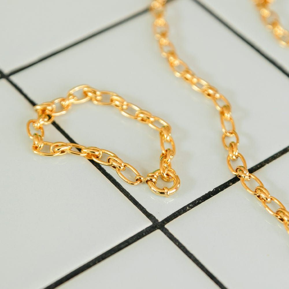 Polly Sayer Linked Chain Bracelet 18ct Gold Plate sold by Daisy Jewellery product image thumbnail 3