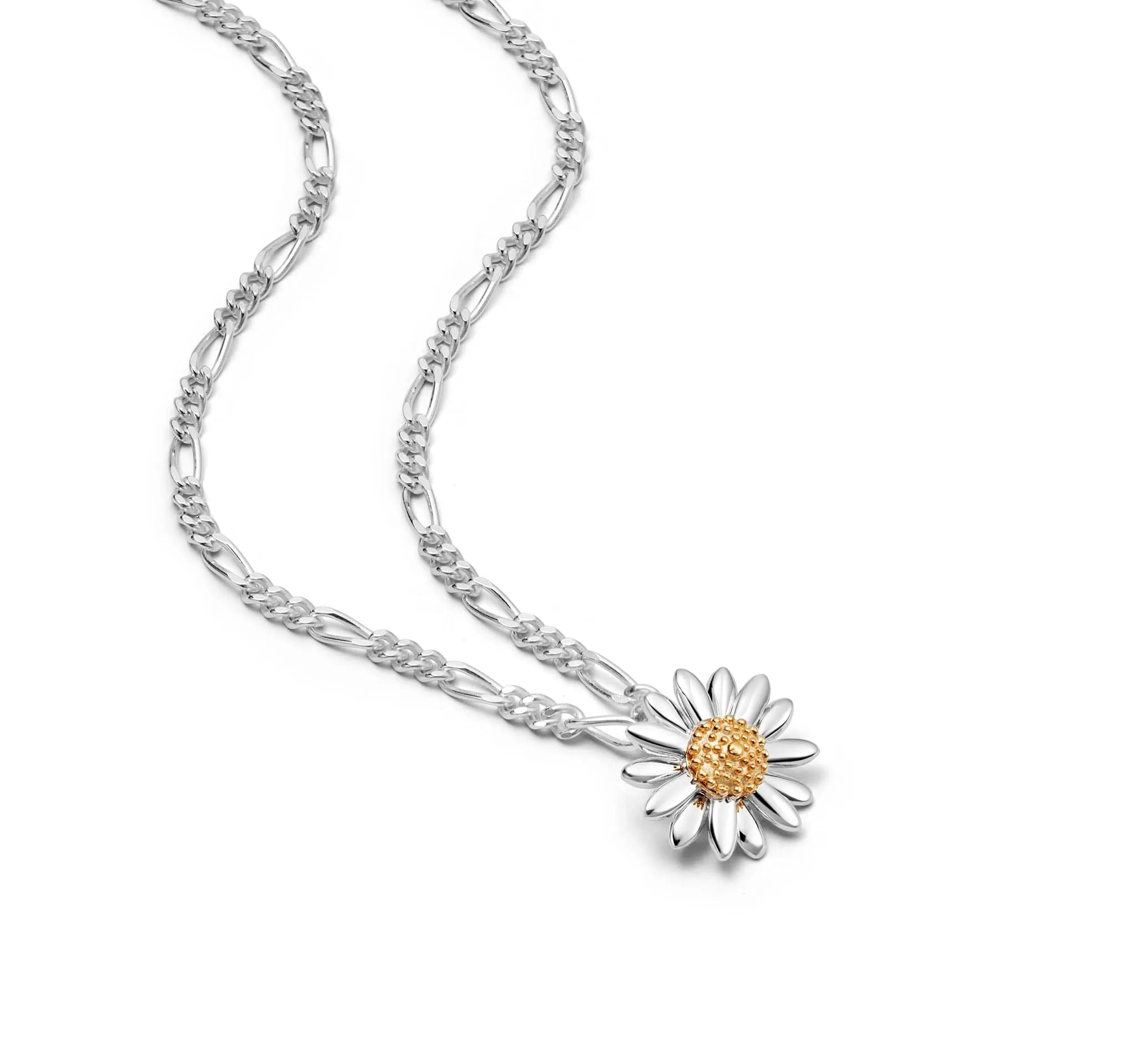 English Daisy Necklace Sterling Silver sold by Daisy Jewellery