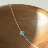 Turquoise Healing Stone Bobble Bracelet Sterling Silver sold by Daisy Jewellery