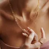 Small English Daisy Necklace 18ct Gold Plate sold by Daisy Jewellery