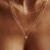 Small English Daisy Necklace 18ct Gold Plate sold by Daisy Jewellery