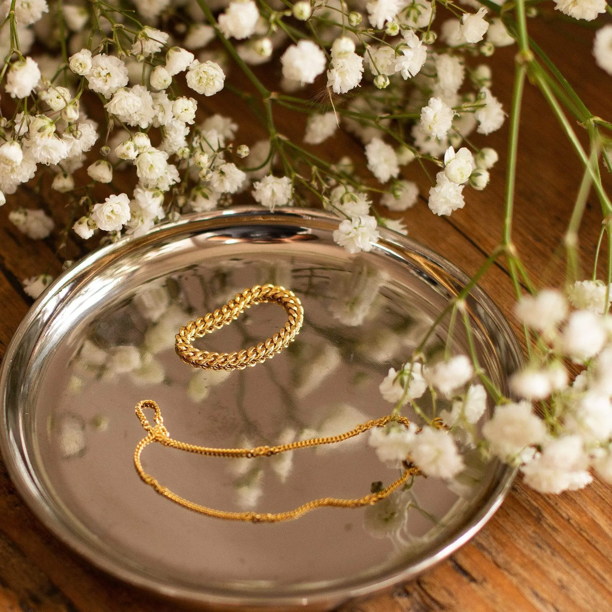 Estée Lalonde Forever Chain Anklet 18ct Gold Plate sold by Daisy Jewellery product image thumbnail 2