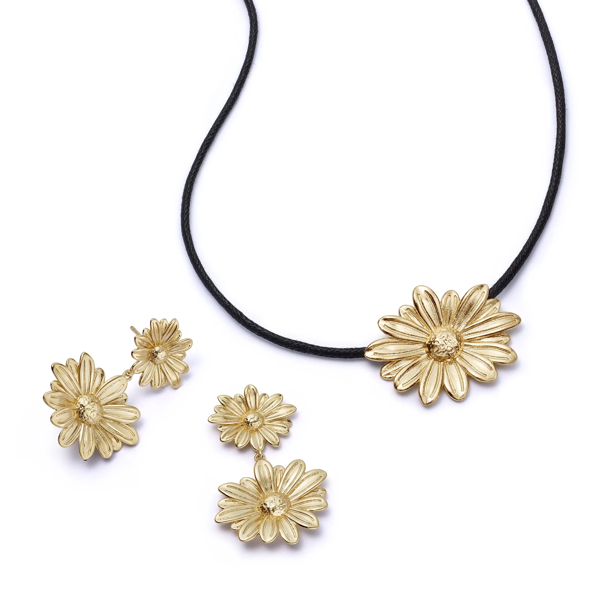 Daisy Bohemia Layering Set 18ct Gold Plate sold by Daisy Jewellery