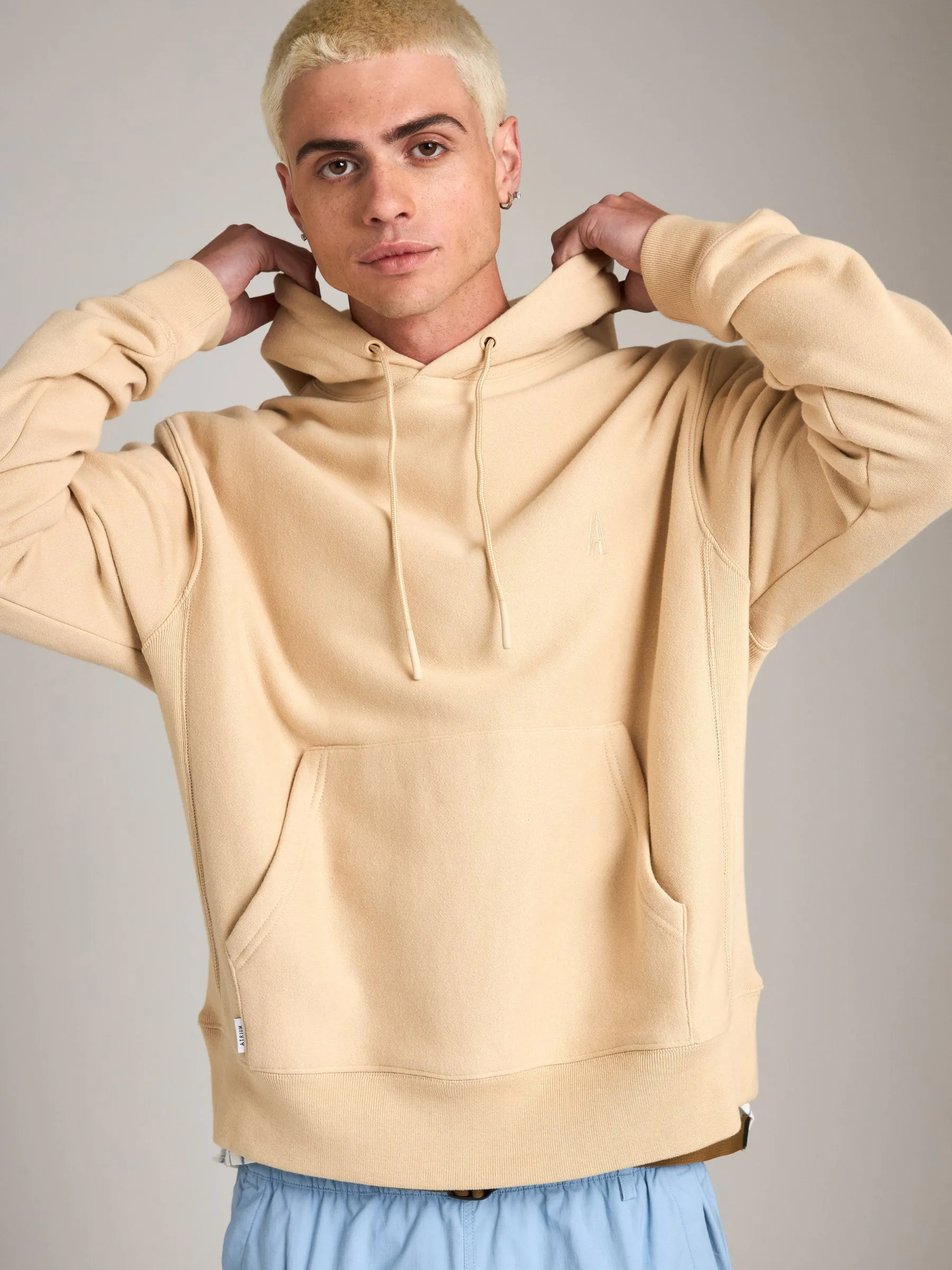 Midweight Brush Fleece Hoody Pullover sold by Plenty product image thumbnail 2