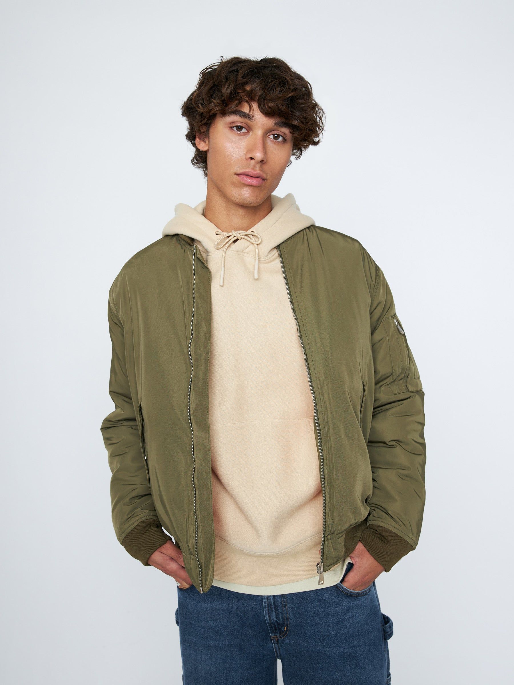 Classic Fully Quilted Bomber sold by Plenty